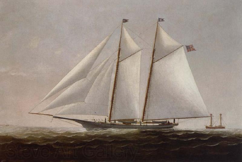 Charles S.Raleigh The Racht America Norge oil painting art